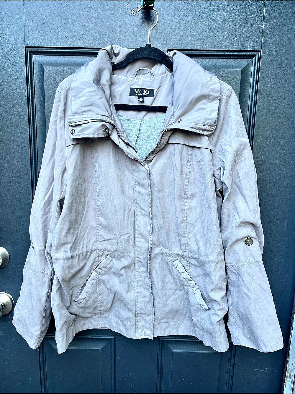 Mo-Ka Women's Utility Jacket Gray XL